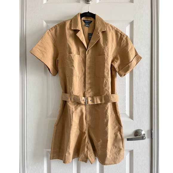 ~SOLD~ Club Monaco Short Sleeve Utility Jumpsuit NWT - Picture 7 of 9